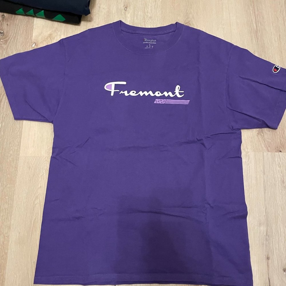 Champions Bootleg "Fremont" T Shirt. Logo bootleg
